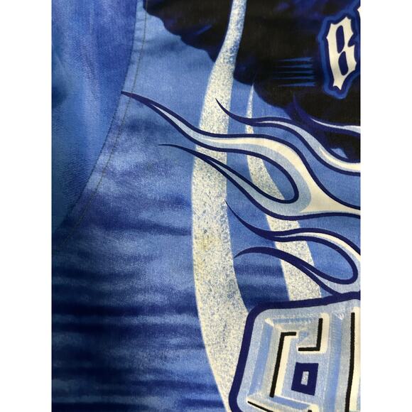 Boyd Coddington y2k All Over Print Hot Rod Car T-shirt Button up Shirt Size XL - Picture 10 of 10